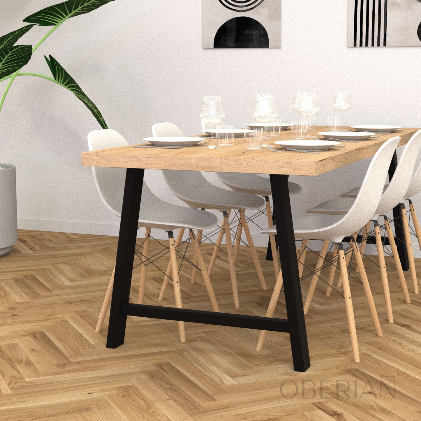 PIED_DE_TABLE_A_MANGER_EN_A_METAL_NOIR_OBERIAN