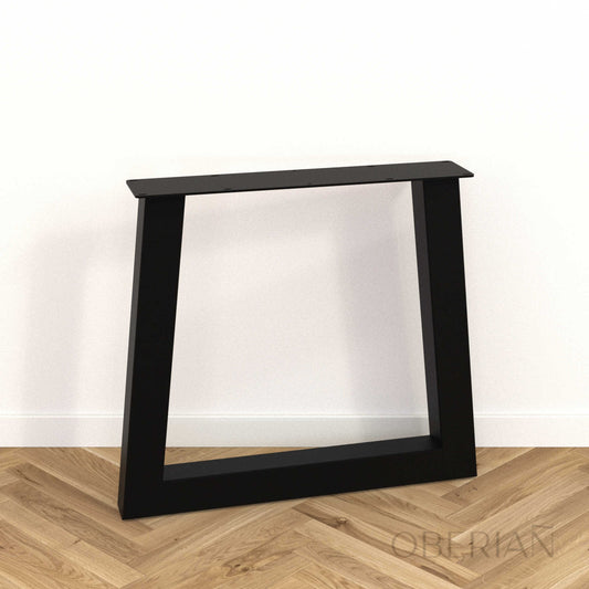 FREHEL - Pied de table à manger en Trapèze