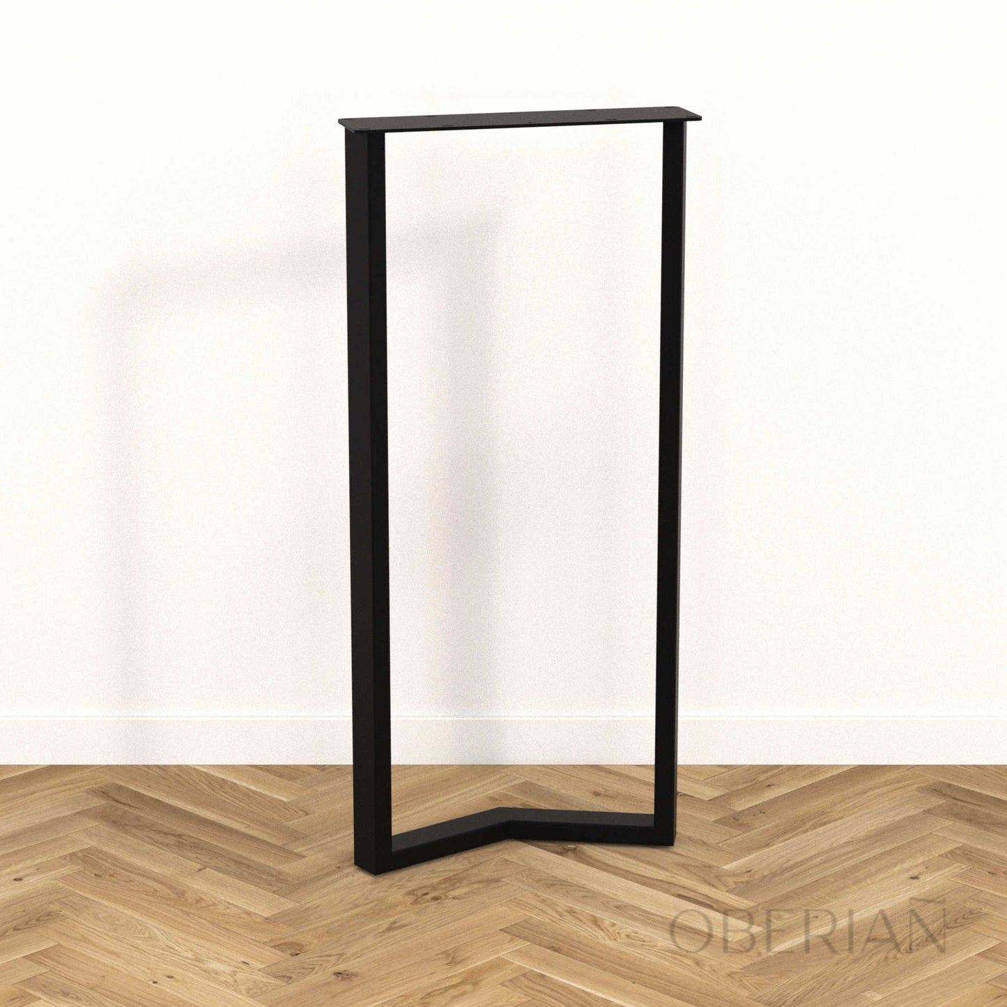 JANZÉ - Pied de table haute en M
