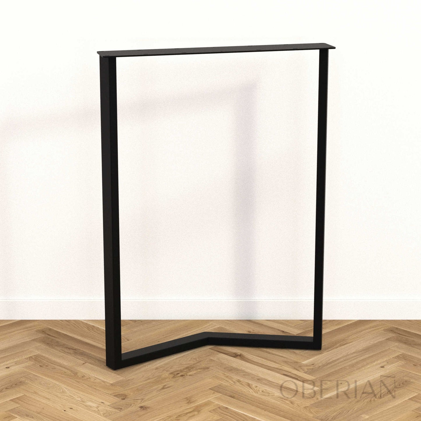 JANZÉ - Pied de table haute en M