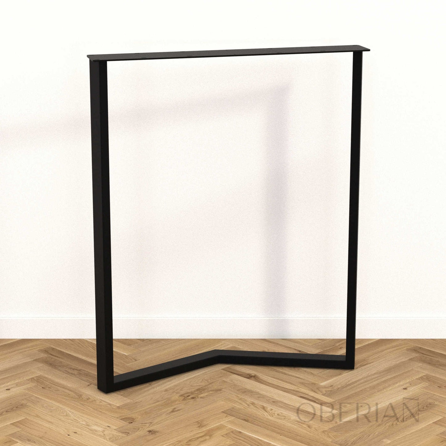 JANZÉ - Pied de table haute en M