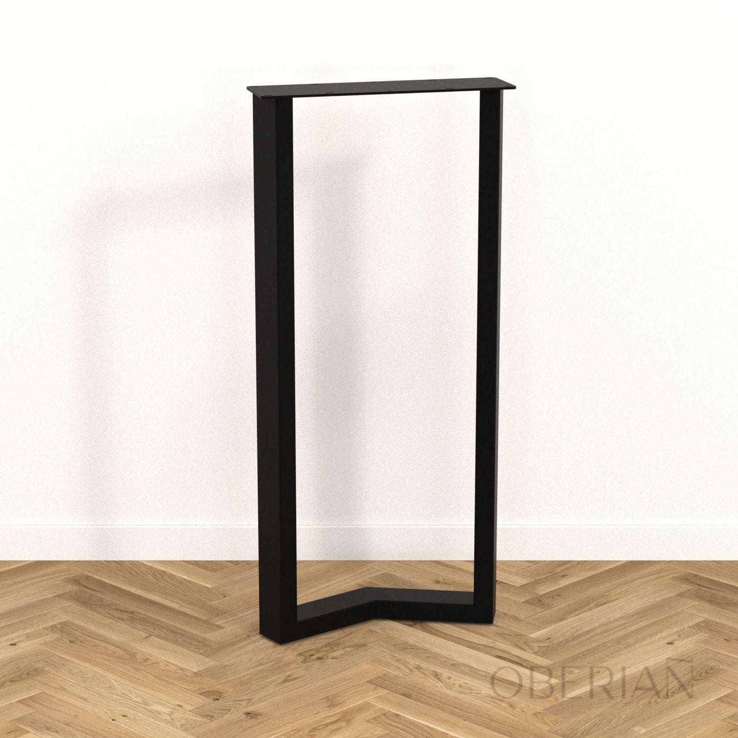 JANZÉ - Pied de table haute en M