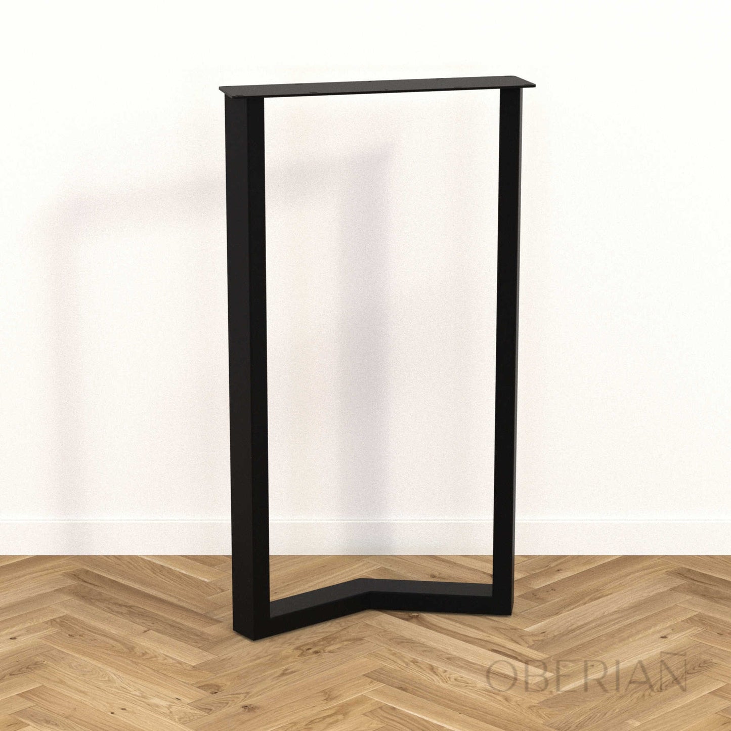 JANZÉ - Pied de table haute en M