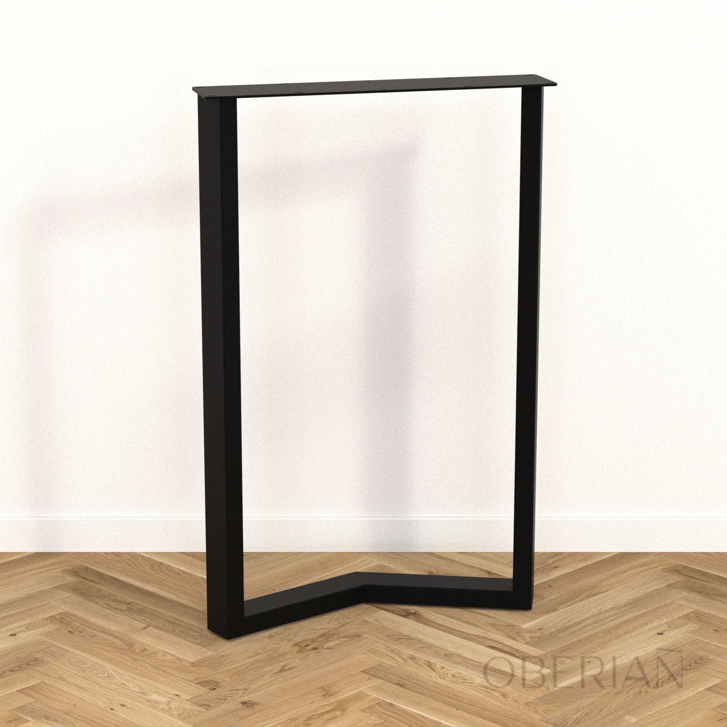 JANZÉ - Pied de table haute en M