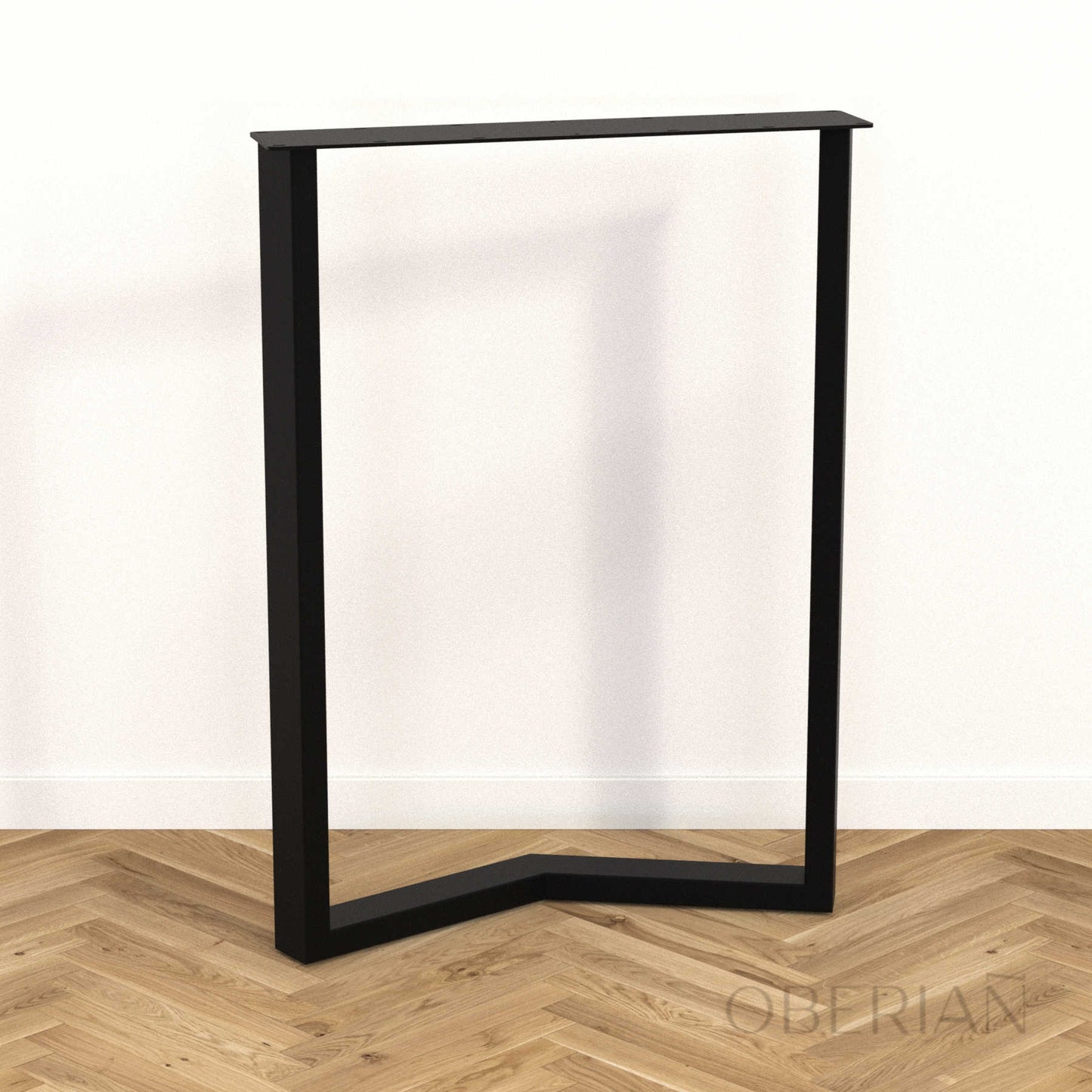 JANZÉ - Pied de table haute en M