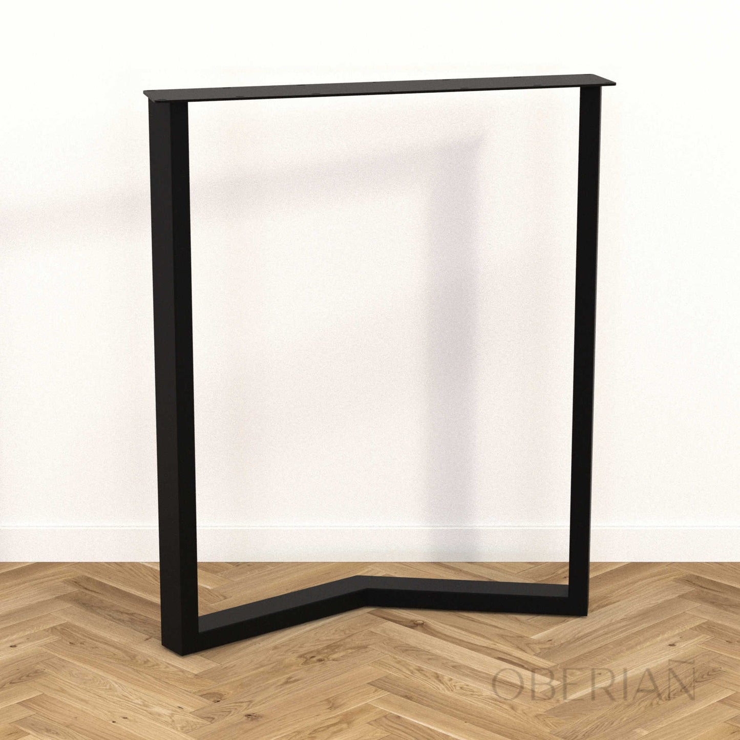 JANZÉ - Pied de table haute en M