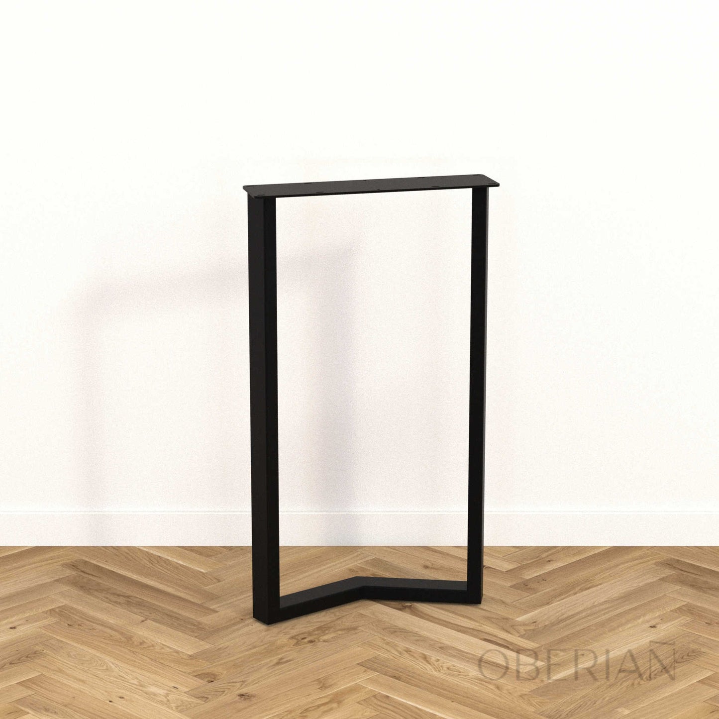 JANZÉ - Pied de table haute en M