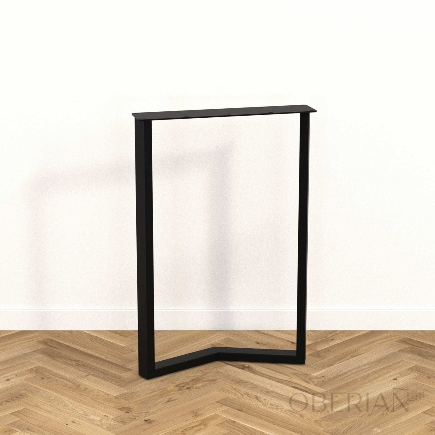 JANZÉ - Pied de table haute en M