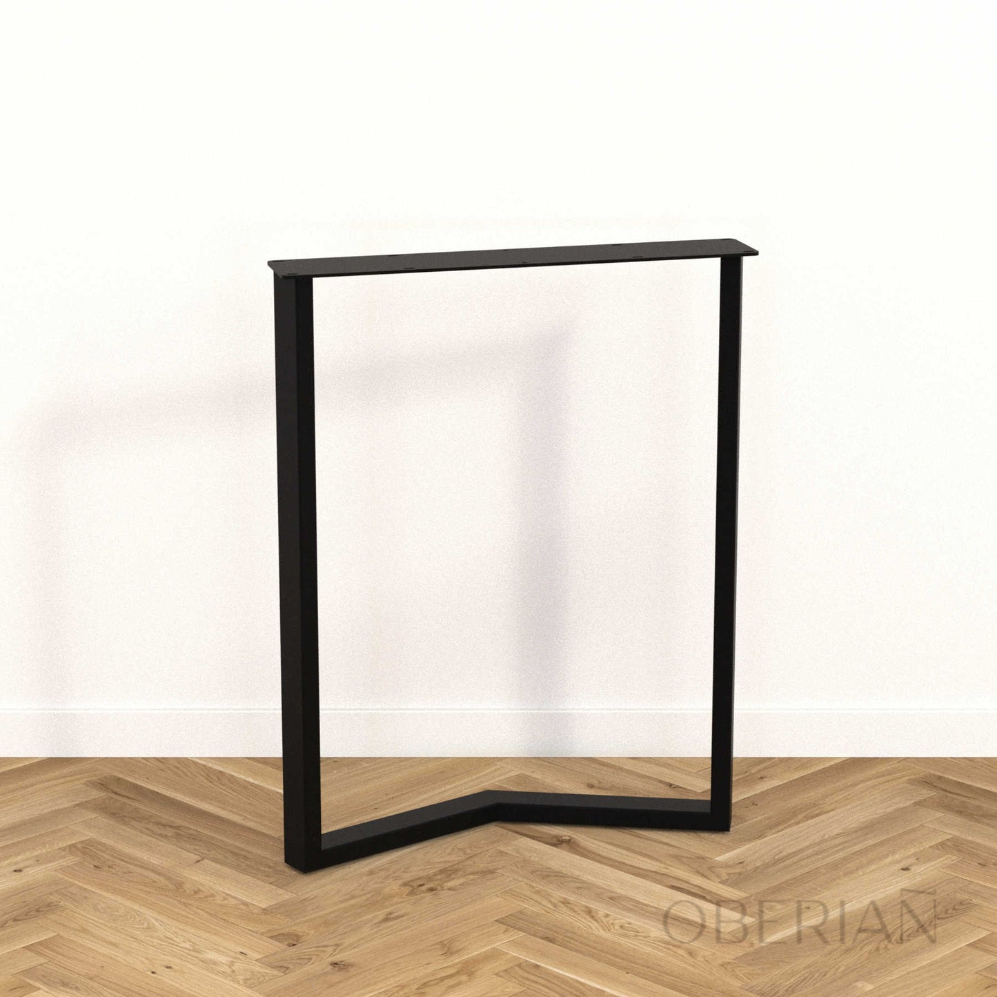 JANZÉ - Pied de table haute en M
