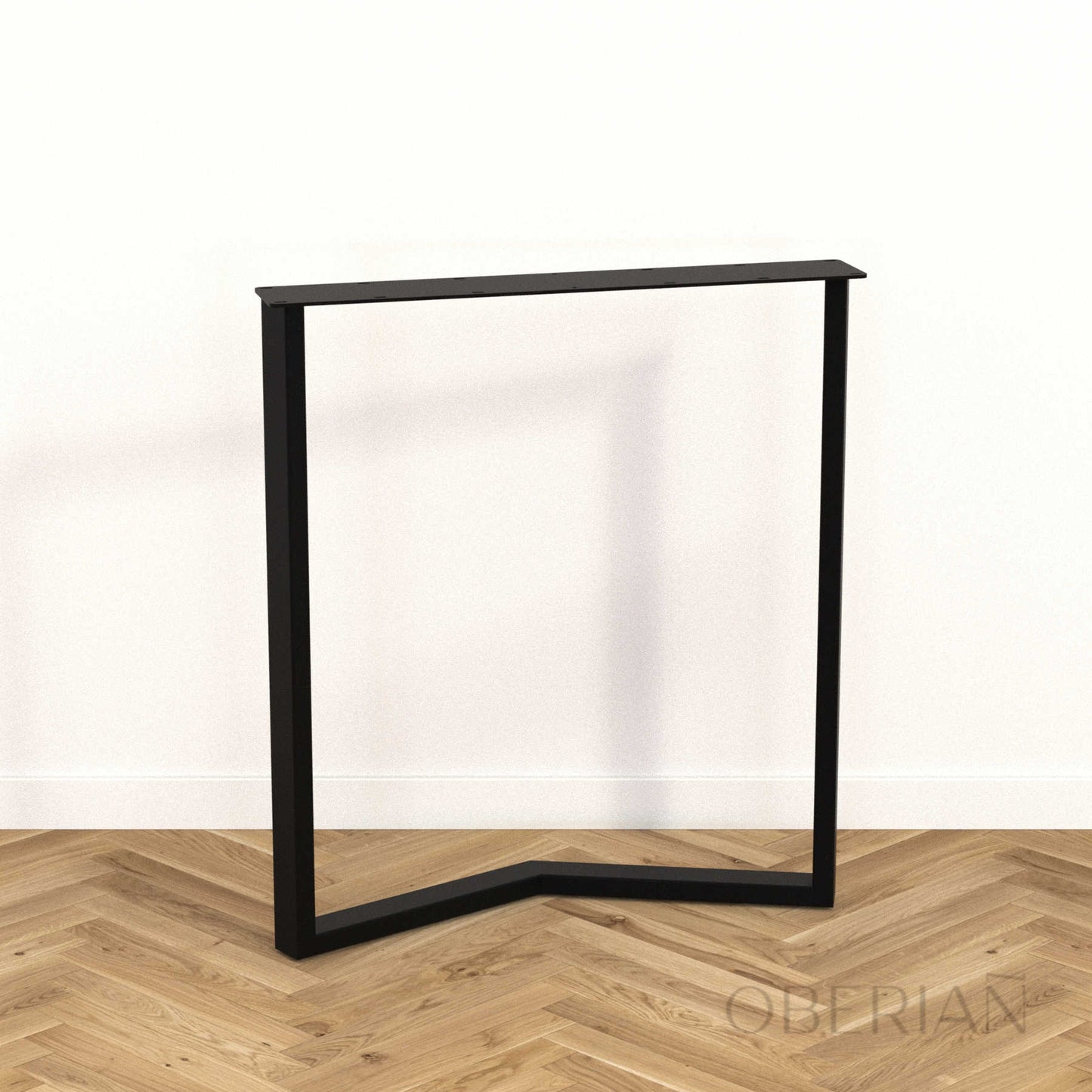 JANZÉ - Pied de table haute en M
