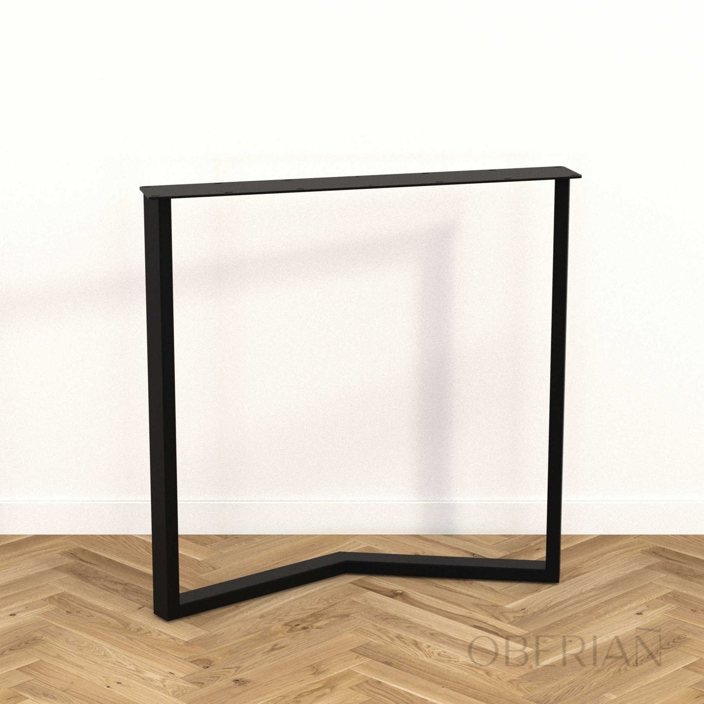 JANZÉ - Pied de table haute en M