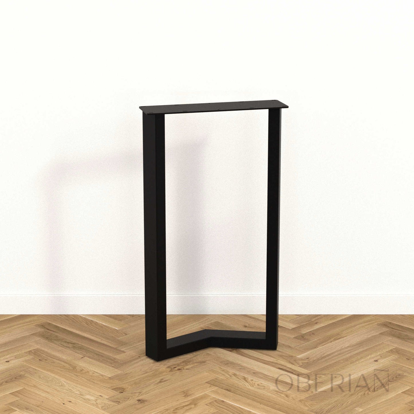 JANZÉ - Pied de table haute en M