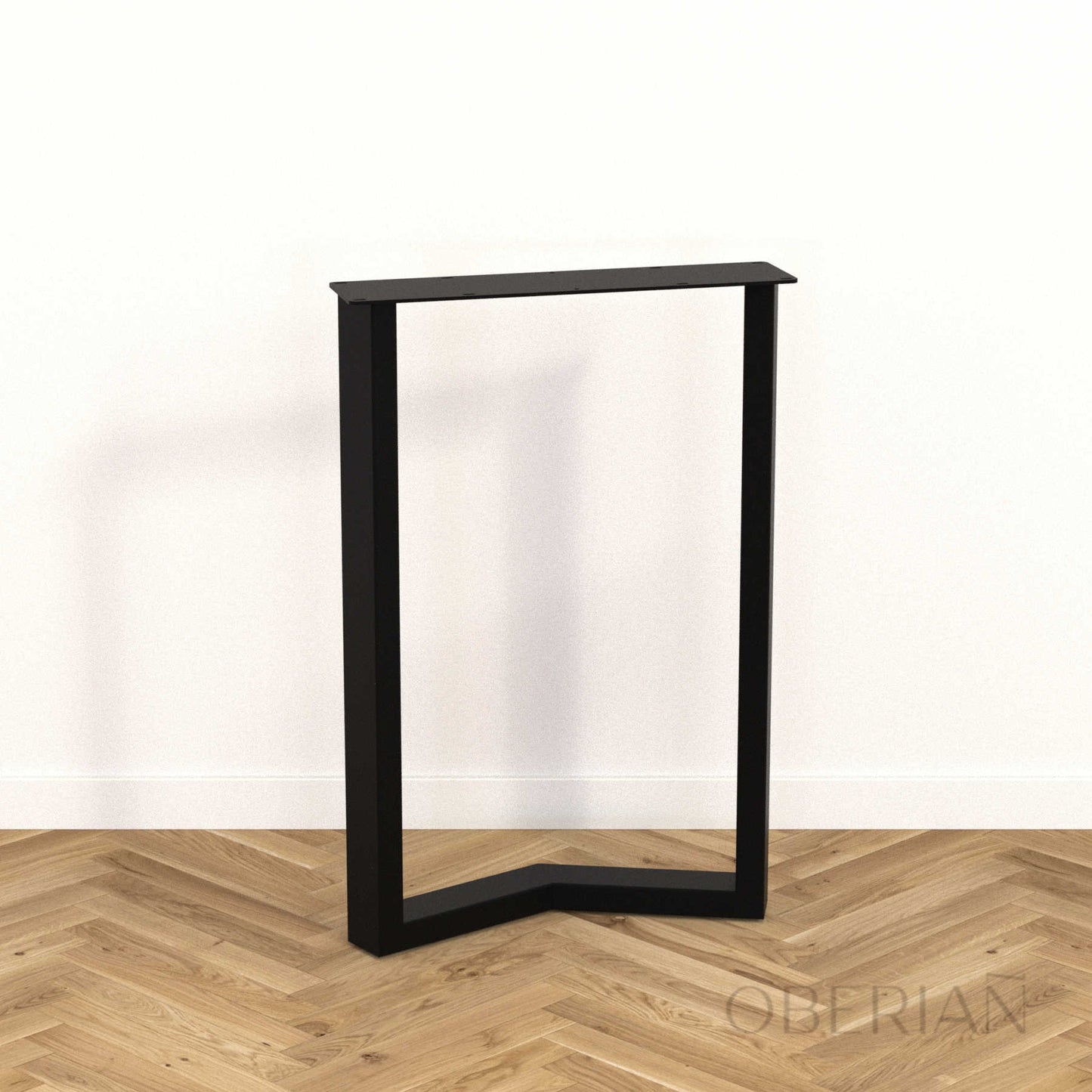 JANZÉ - Pied de table haute en M