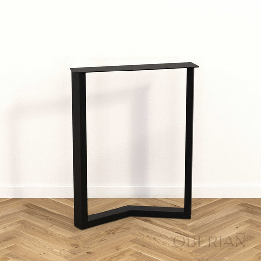 JANZÉ - Pied de table haute en M