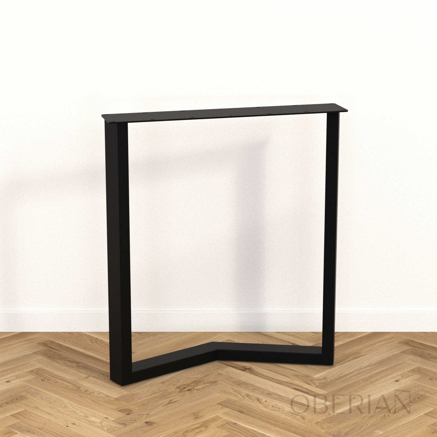 JANZÉ - Pied de table haute en M