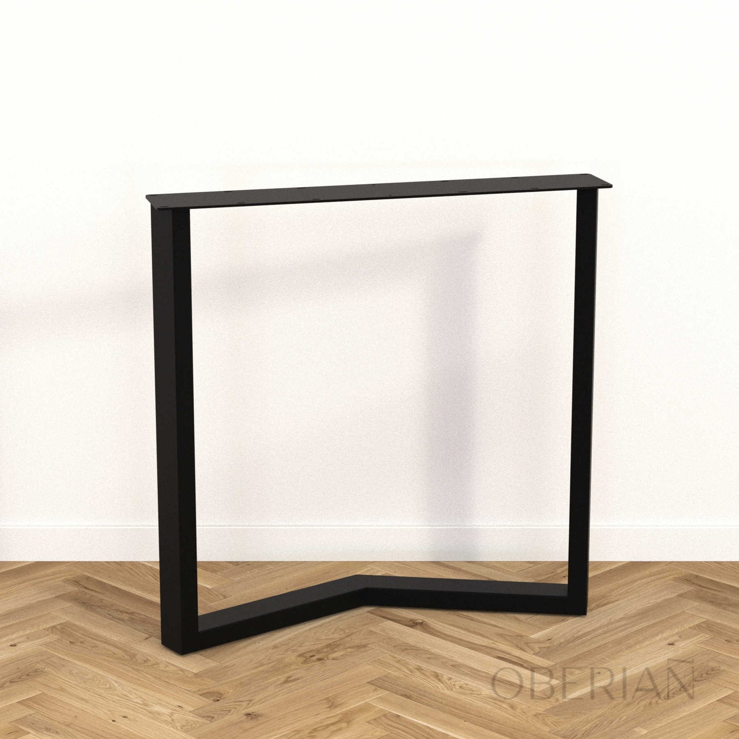 JANZÉ - Pied de table haute en M