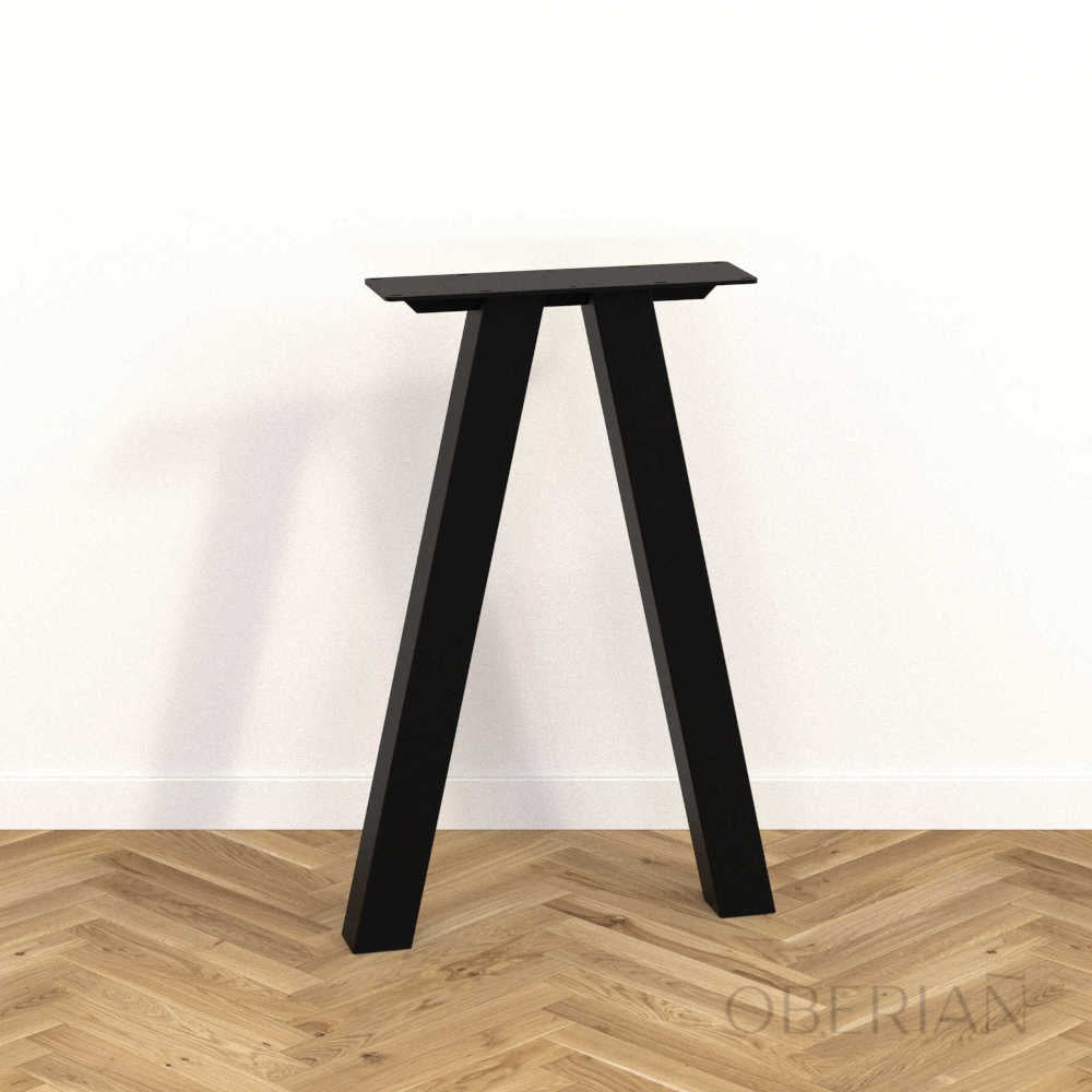 VITRÉ - Pied de table haute en V