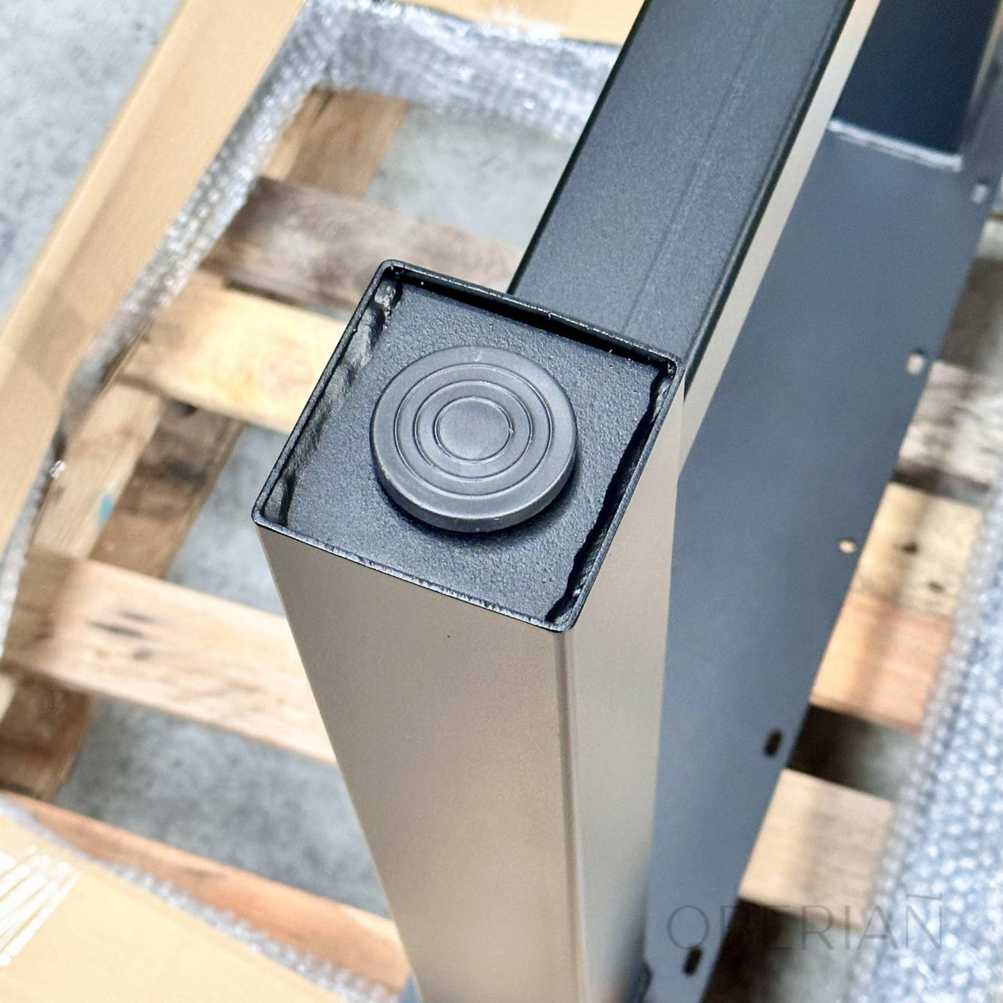 HENON - Pied de table à manger en H