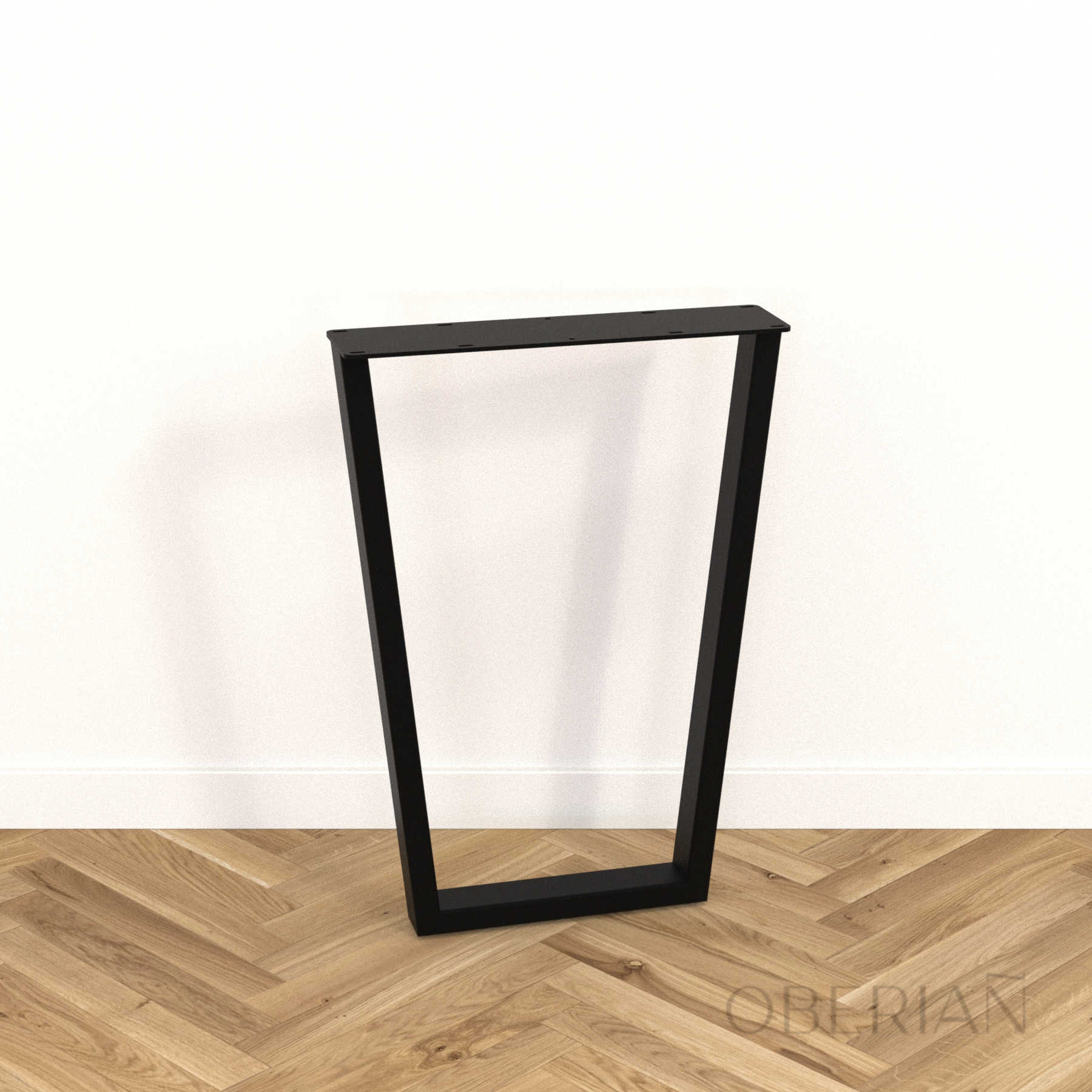Pied De Table Rond En Métal/fonte – Noir, Hauteur 72 Cm, Pour Intérieur/extérieur